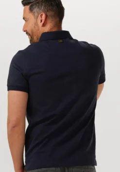 blauwe pme legend polo short sleeve polo jacquard jersey