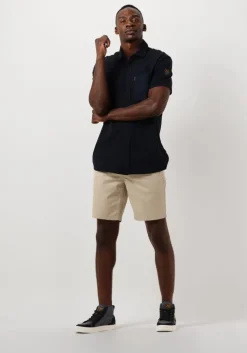 blauwe pme legend polo short sleeve shirt ctn jersey slub abate