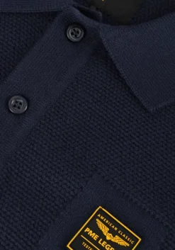 blauwe pme legend polo short sleeve polo cotton