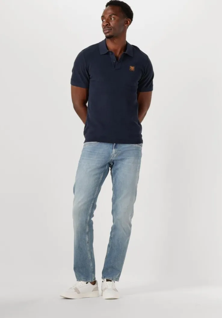 blauwe pme legend polo short sleeve polo cotton