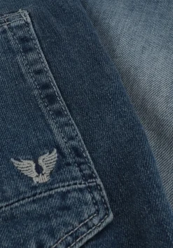blauwe pme legend slim fit jeans tailplane authentic mid wash