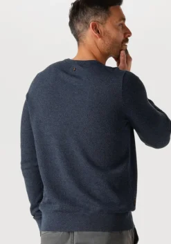 blauwe pme legend trui r-neck cotton modal
