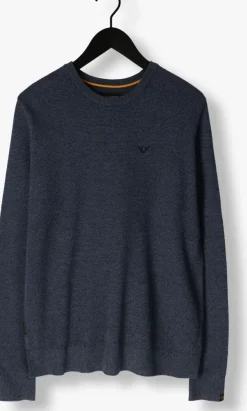 blauwe pme legend trui r-neck cotton modal