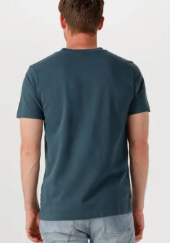 blauwe pme legend t-shirt flat waffle jersey