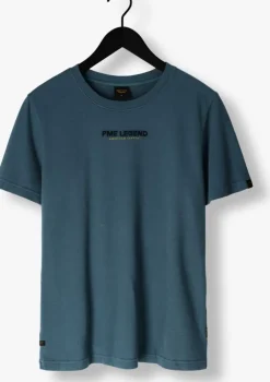 blauwe pme legend t-shirt flat waffle jersey