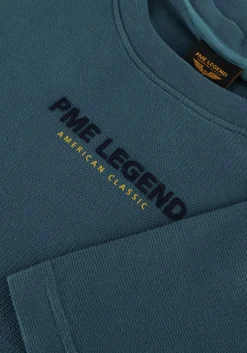 blauwe pme legend t-shirt flat waffle jersey