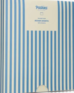 blauwe pockies boxershorts striped