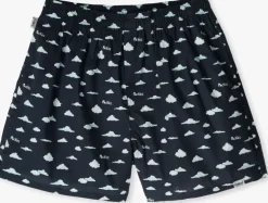 blauwe pockies boxershorts clouds