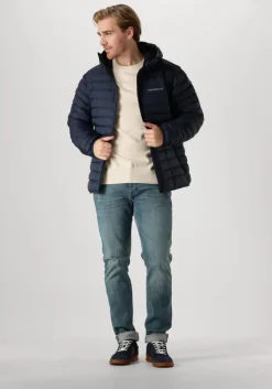 blauwe polo ralph lauren lage sneakers heritage area