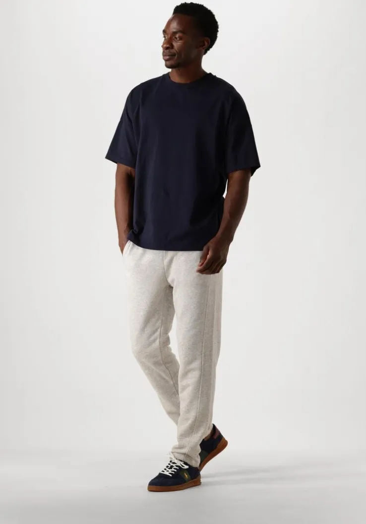 blauwe polo ralph lauren lage sneakers heritage area