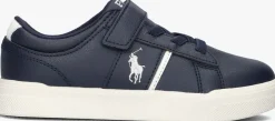 blauwe polo ralph lauren lage sneakers frazier ps