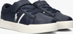 blauwe polo ralph lauren lage sneakers frazier ps