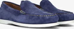 blauwe polo ralph lauren loafers merton venetian