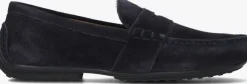 blauwe polo ralph lauren mocassins reynold