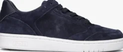 blauwe polo ralph lauren lage sneakers polo court