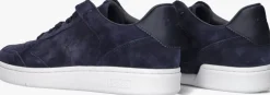 blauwe polo ralph lauren lage sneakers polo court