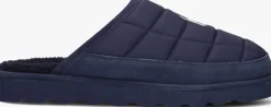 blauwe polo ralph lauren pantoffels reade scuff-dress
