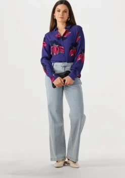 blauwe pom amsterdam blouses mila delicay