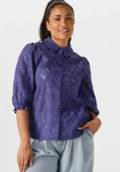 blauwe pom amsterdam blouses sapphire blouse