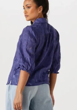 blauwe pom amsterdam blouses sapphire blouse