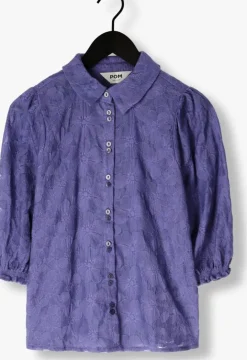 blauwe pom amsterdam blouses sapphire blouse