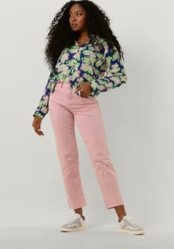 blauwe pom amsterdam blouses mila lilies blue blouse