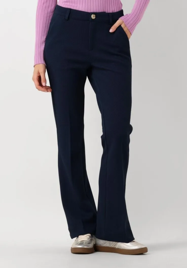 blauwe pom amsterdam pantalon pants - liv eternal blue