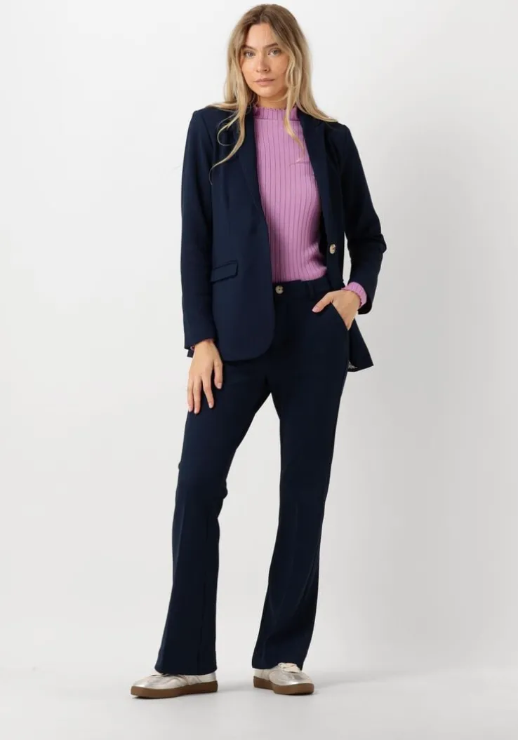 blauwe pom amsterdam pantalon pants - liv eternal blue