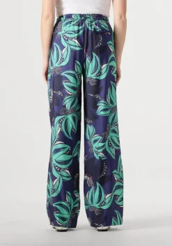 blauwe pom amsterdam wijde broek pants - delicacy green