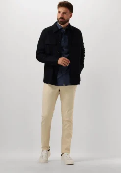 blauwe profuomo klassiek overhemd shirt cutaway sc sf