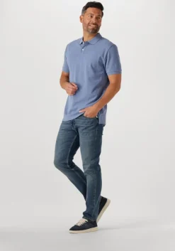 blauwe profuomo polo polo short sleeve