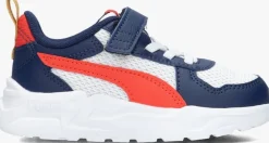 blauwe puma lage sneakers trinity lite inf