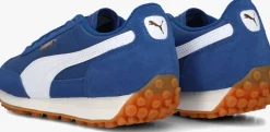 blauwe puma lage sneakers easy rider jr
