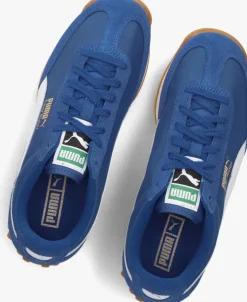 blauwe puma lage sneakers easy rider jr