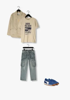 blauwe puma lage sneakers easy rider jr