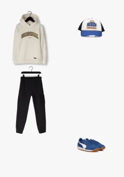 blauwe puma lage sneakers easy rider jr