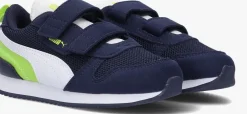 blauwe puma lage sneakers r78 inf