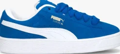 blauwe puma lage sneakers suede xl jr
