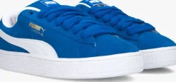 blauwe puma lage sneakers suede xl jr