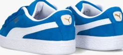 blauwe puma lage sneakers suede xl ps