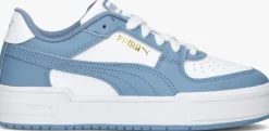 blauwe puma lage sneakers ca pro classic