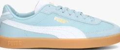 blauwe puma lage sneakers puma club