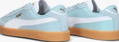 blauwe puma lage sneakers puma club