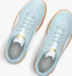 blauwe puma lage sneakers puma club