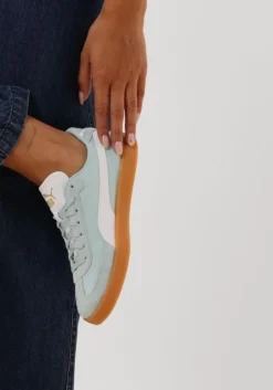 blauwe puma lage sneakers puma club