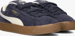 blauwe puma lage sneakers suede xl jr