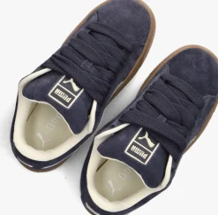 blauwe puma lage sneakers suede xl jr
