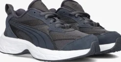 blauwe puma lage sneakers morphic earthy