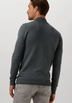 blauwe pure path coltrui regular fit knitwear mockneck801