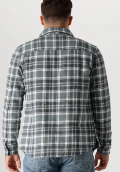 blauwe pure path overshirt regular fit shirts over201